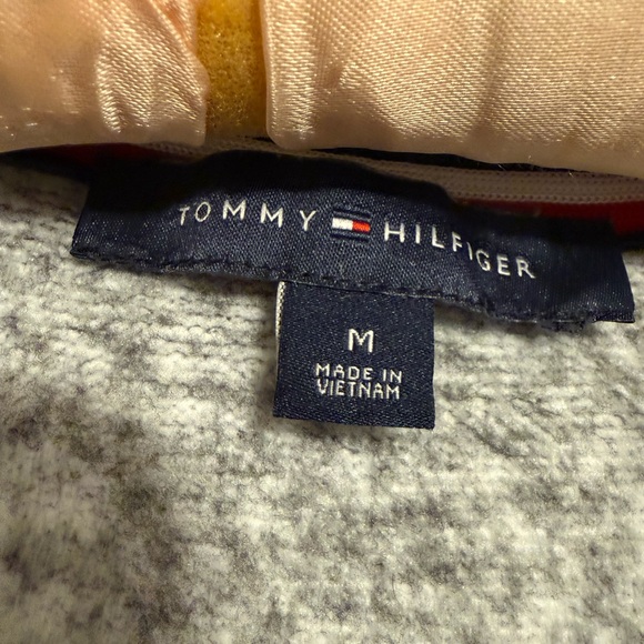 Tommy Hilfiger Heather Gray Long Hooded Zip-Front Sweatshirt - Picture 2 of 11